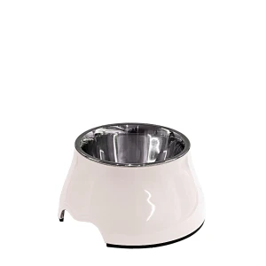Nunbell Ergonomikus magasított melamin etetőtál beige 300ml